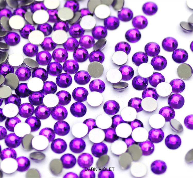 Premium Glass Rhinestones(Solid Colors/Page3)