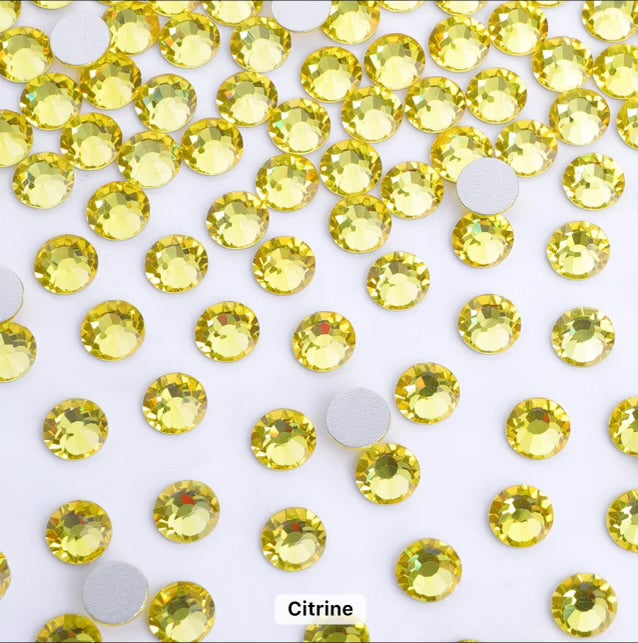 Premium Glass Rhinestones(Solid Colors/Page3)