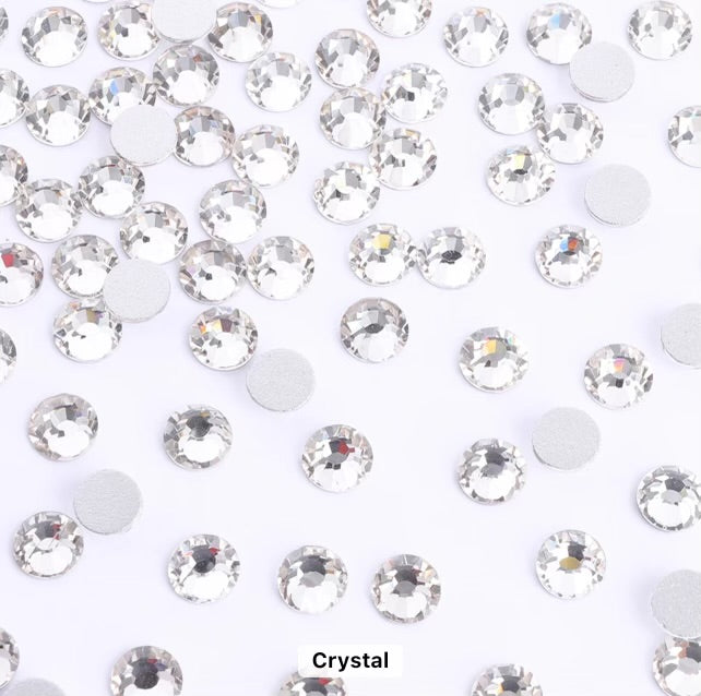 Premium Glass Rhinestones(Solid Colors/Page1)