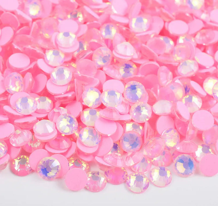 Opal & Luminous Glass Rhinestones