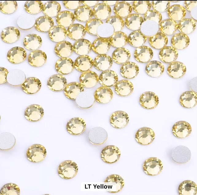 Premium Glass Rhinestones(Solid Colors/Page3)