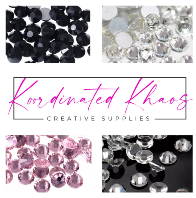 Premium Glass Rhinestones(Solid Colors/Page2)