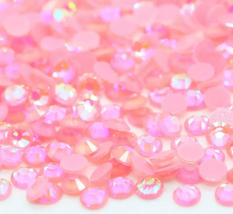 Opal & Luminous Glass Rhinestones