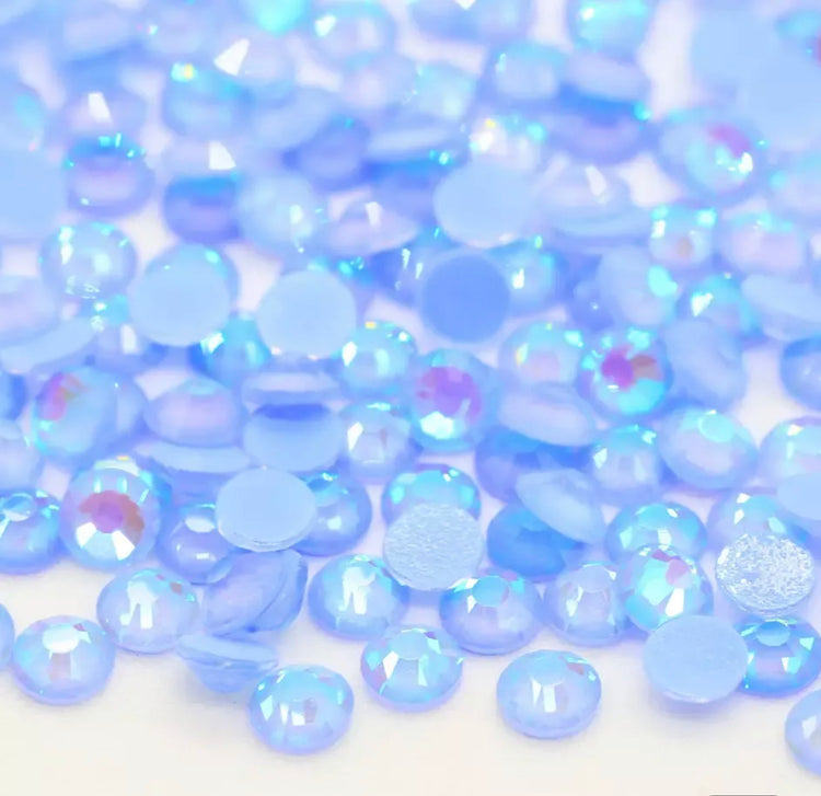 Opal & Luminous Glass Rhinestones