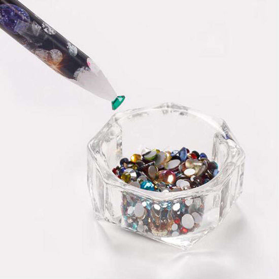 Wax Pencil & Sharpener - Rhinestone/Pearl Picker by Glitter Heart Co.™